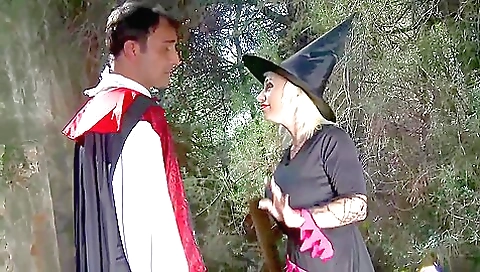 Sexy blonde slut is ready for cock