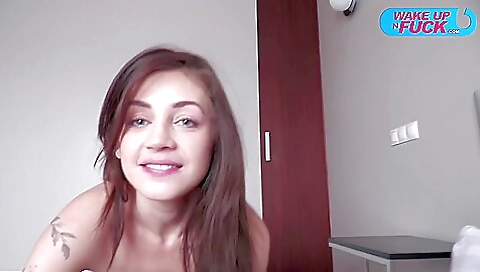 Sexy young chick loves big cock