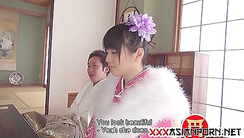 Sexy chick fucks like a slut