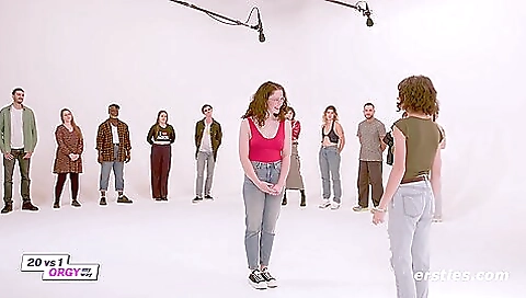 Saria and feet in a stripped sparkst the kitchen